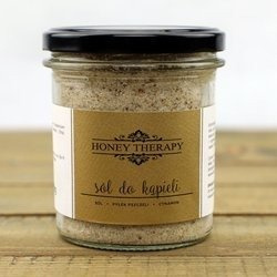 Honey Therapy - Sól kąpielowa z pyłkiem pszczelim 350g z cynamonem